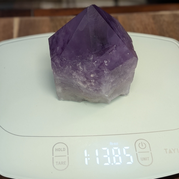 Large Purple Amethyst Quartz Crystal Point Natural Spiritual Home Decor - Picture 10 of 12